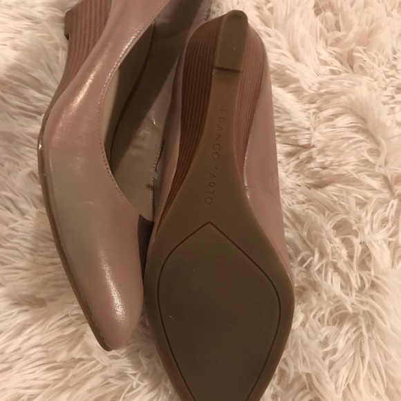 Franco Sarto nude heels 6.5 - Picture 4 of 4